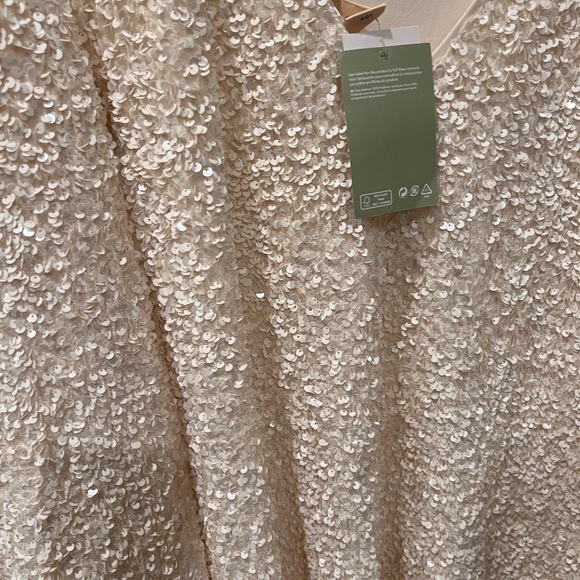 Hm sequined tie bow dress - Picture 5 of 17